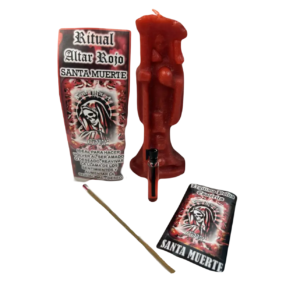 ritual santa muerte roja