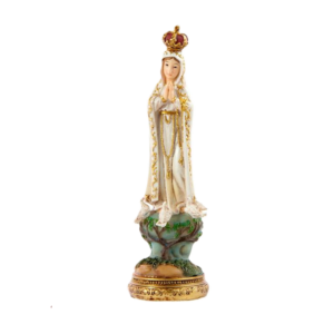 figura virgen de fatima 11 cm