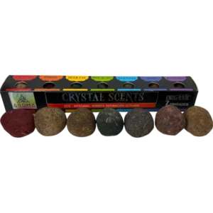 incienso cristal essence 7 piedras bombas incienso natural