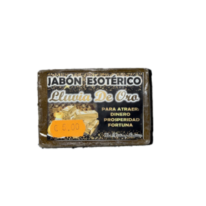 jabón esotérico lluvia de oro