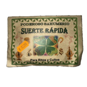 sahumerio suerte rápida