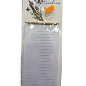 block de notas para nevera.