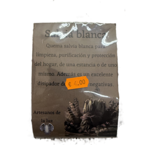 hierba salvia blanca