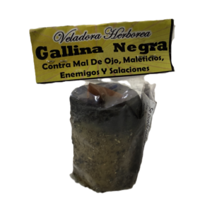 veladora herbórea gallina negra