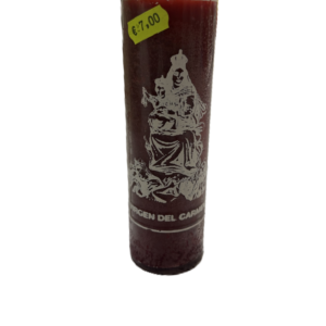 veladora virgen del carmen