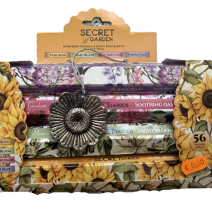 estuche incienso jardín