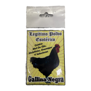 legítimo polvo esotérico gallina negra