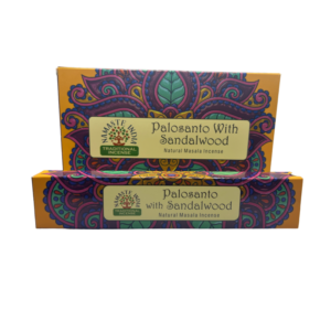 incienso namaste india palo santo con sándalo