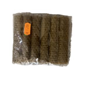 pack 6 velas panal de miel