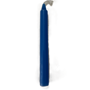 vela bujía celeste pequeña