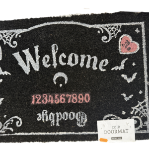 alfombra ouija negra