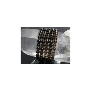 pulsera cuarzo ahumado