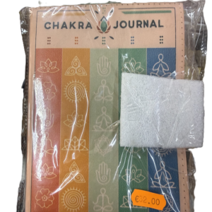 libreta papel reciclado 7 chakras