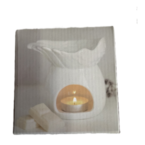 quemador de aceite blanco