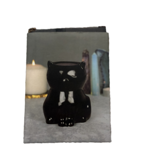 quemador de gatito negro