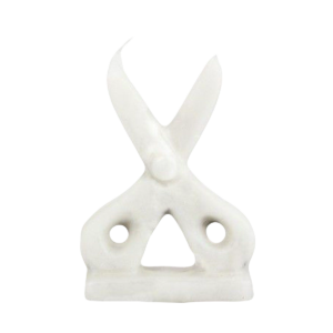 vela de tijera blanca