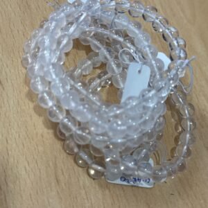 pulsera cuarzo cristal 8mm