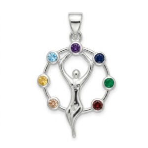 colgante diosa chakras 
